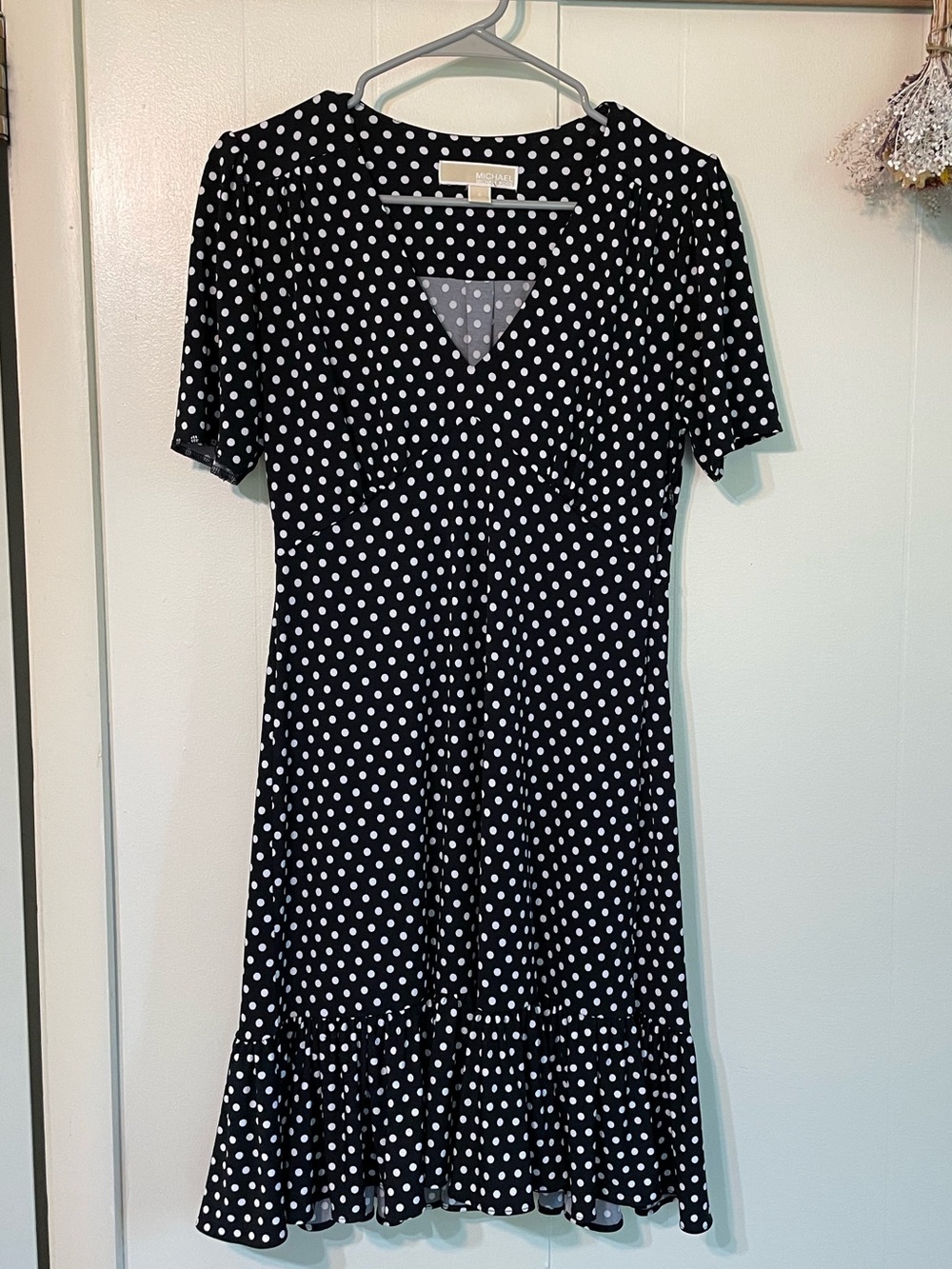 Y2K Michael Kors Polka Dot Dress